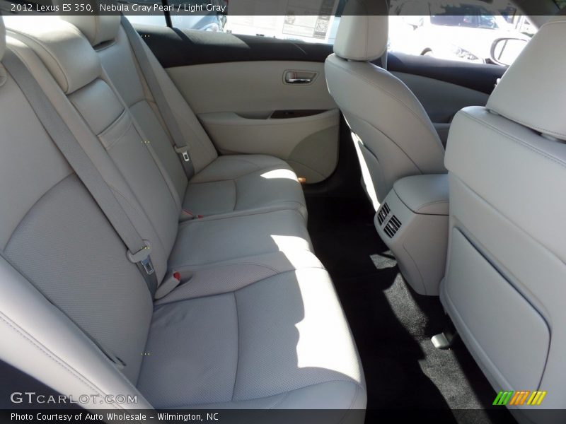 Nebula Gray Pearl / Light Gray 2012 Lexus ES 350
