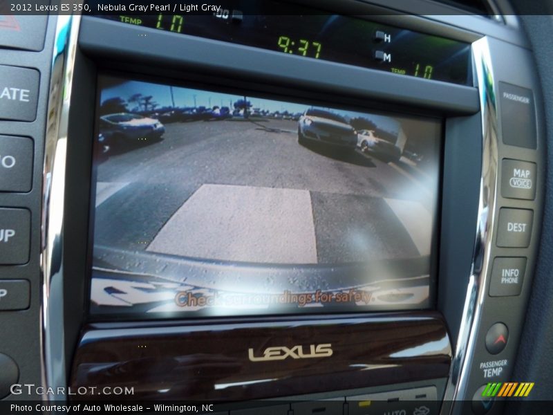 Nebula Gray Pearl / Light Gray 2012 Lexus ES 350