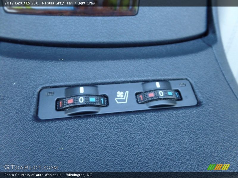 Nebula Gray Pearl / Light Gray 2012 Lexus ES 350