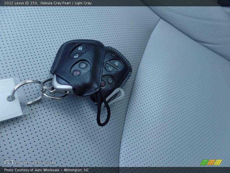 Nebula Gray Pearl / Light Gray 2012 Lexus ES 350