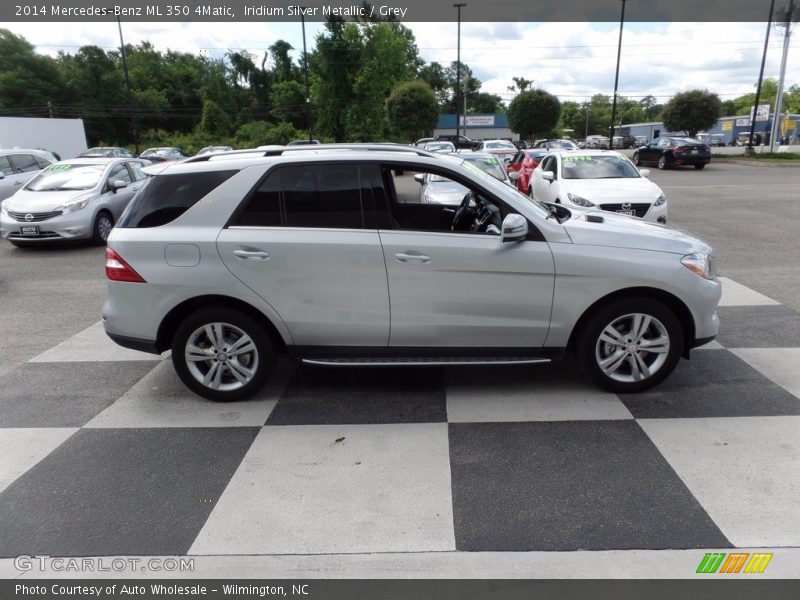 Iridium Silver Metallic / Grey 2014 Mercedes-Benz ML 350 4Matic