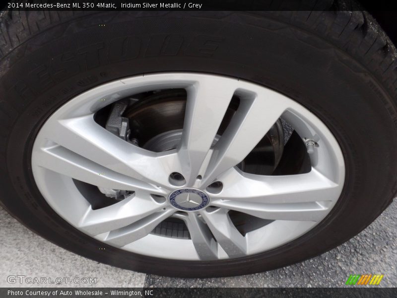 Iridium Silver Metallic / Grey 2014 Mercedes-Benz ML 350 4Matic