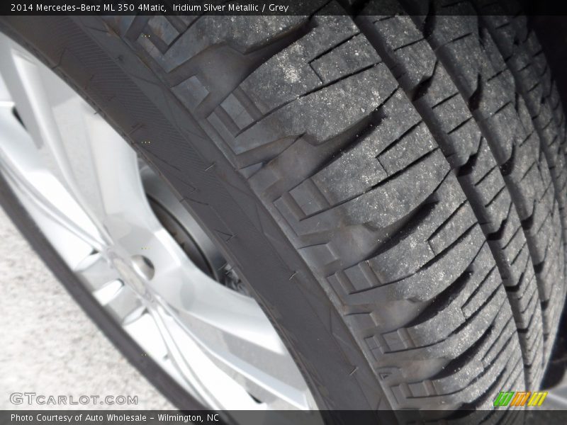Iridium Silver Metallic / Grey 2014 Mercedes-Benz ML 350 4Matic