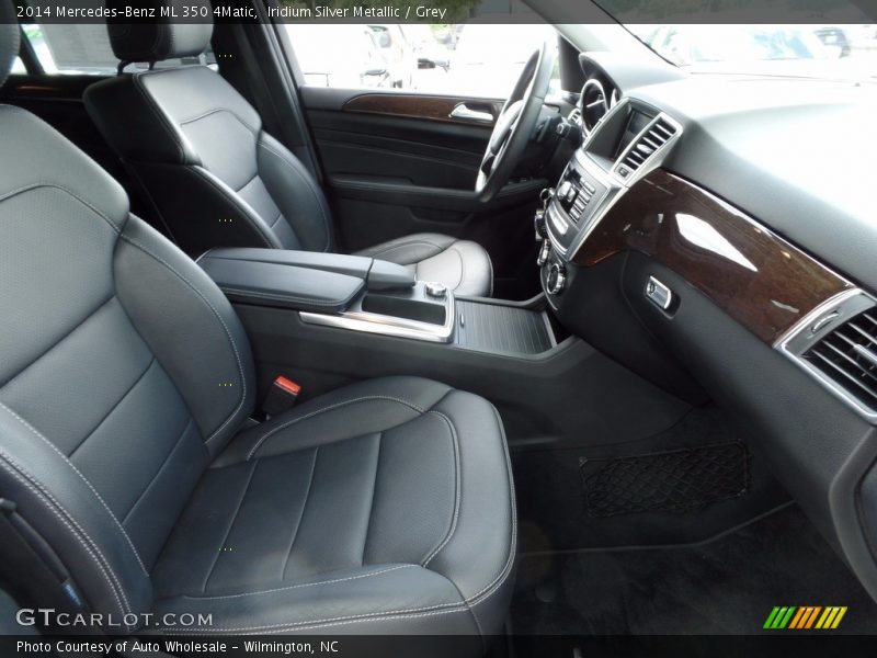 Iridium Silver Metallic / Grey 2014 Mercedes-Benz ML 350 4Matic