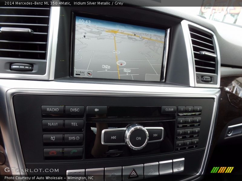 Iridium Silver Metallic / Grey 2014 Mercedes-Benz ML 350 4Matic
