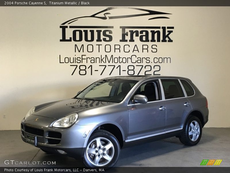 Titanium Metallic / Black 2004 Porsche Cayenne S