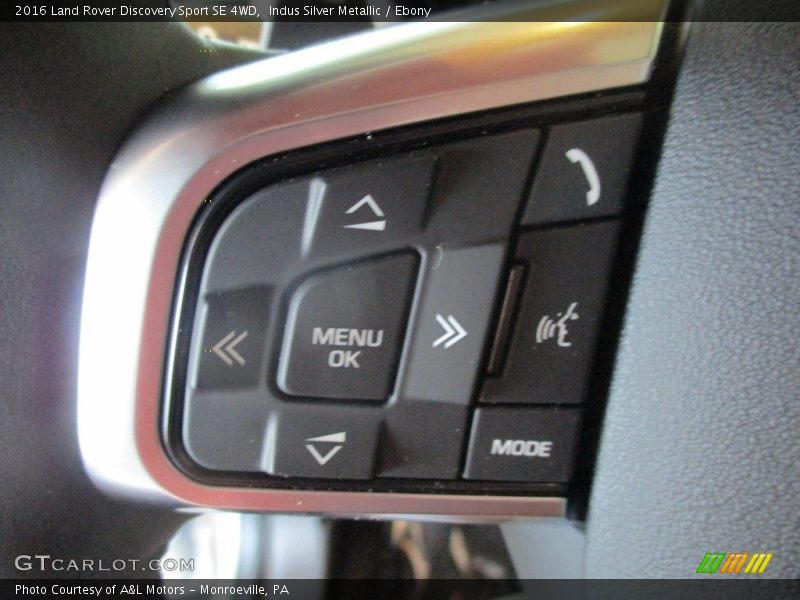 Indus Silver Metallic / Ebony 2016 Land Rover Discovery Sport SE 4WD