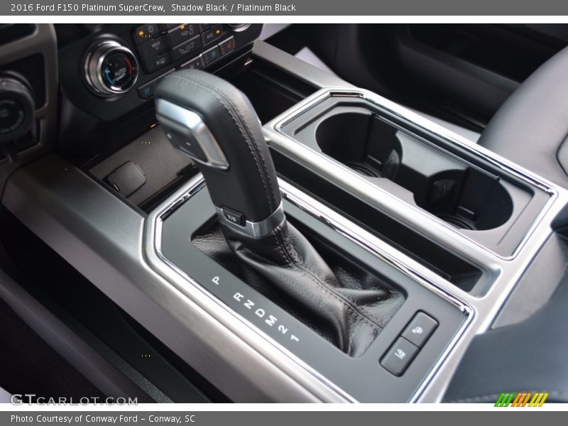 Shadow Black / Platinum Black 2016 Ford F150 Platinum SuperCrew