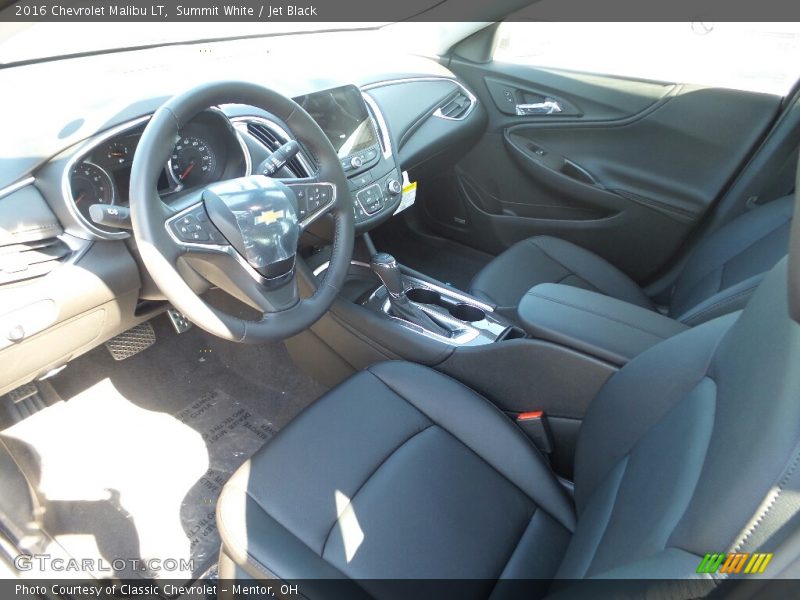 Summit White / Jet Black 2016 Chevrolet Malibu LT