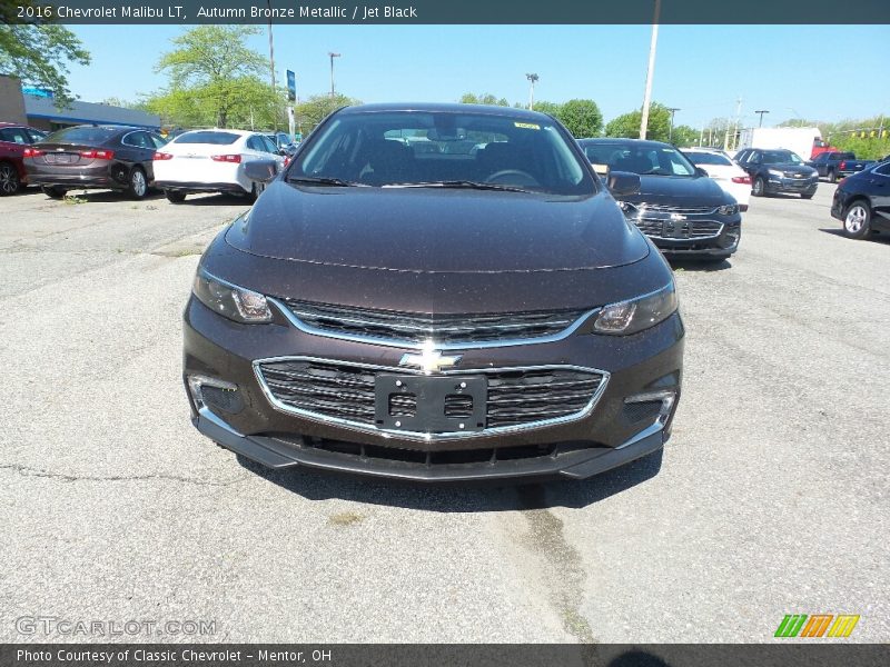 Autumn Bronze Metallic / Jet Black 2016 Chevrolet Malibu LT