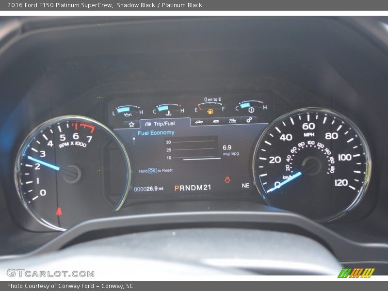 Shadow Black / Platinum Black 2016 Ford F150 Platinum SuperCrew