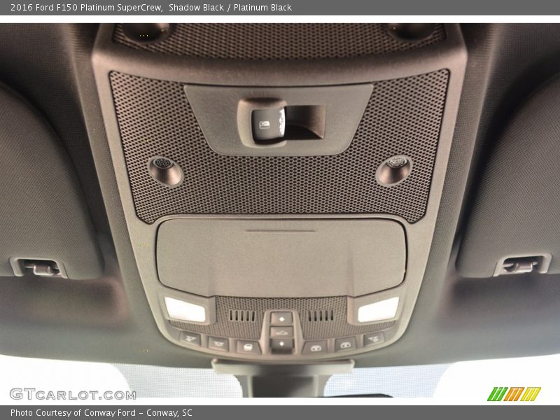 Shadow Black / Platinum Black 2016 Ford F150 Platinum SuperCrew
