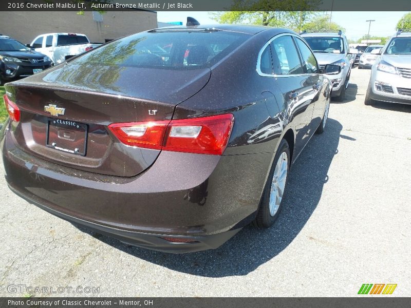 Autumn Bronze Metallic / Jet Black 2016 Chevrolet Malibu LT