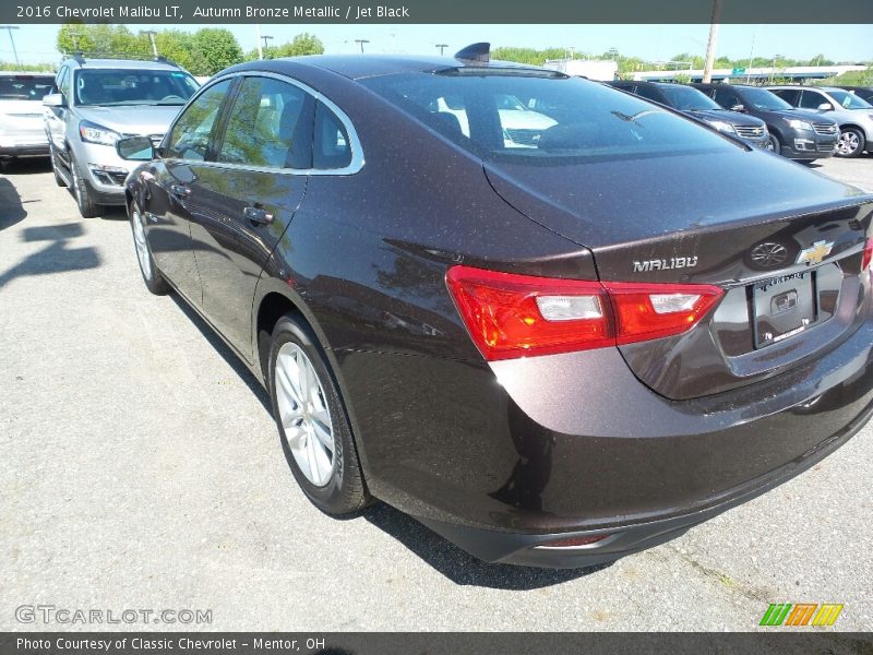 Autumn Bronze Metallic / Jet Black 2016 Chevrolet Malibu LT