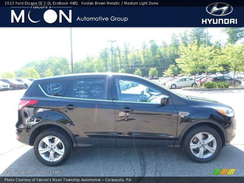 Kodiak Brown Metallic / Medium Light Stone 2013 Ford Escape SE 2.0L EcoBoost 4WD