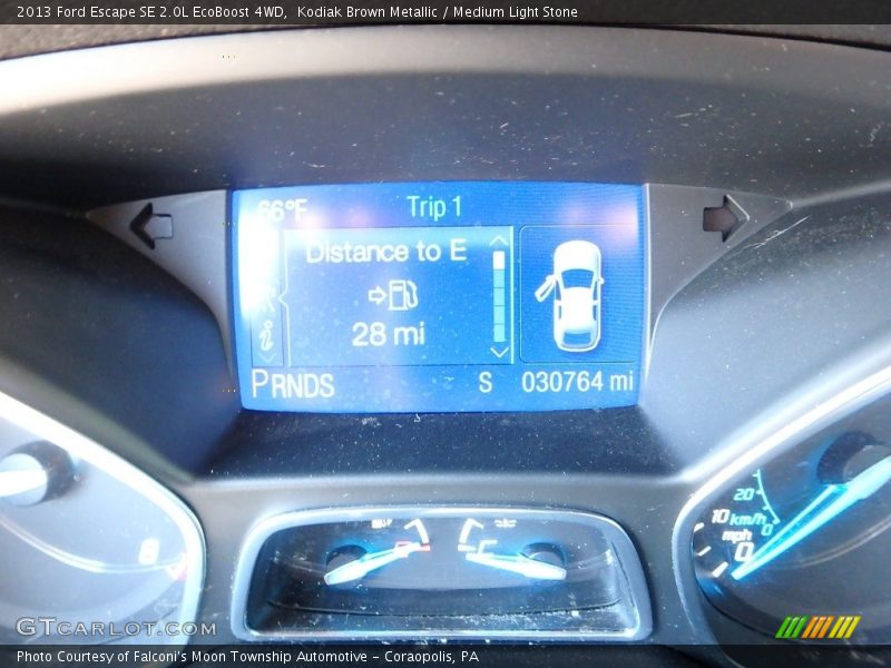 Kodiak Brown Metallic / Medium Light Stone 2013 Ford Escape SE 2.0L EcoBoost 4WD