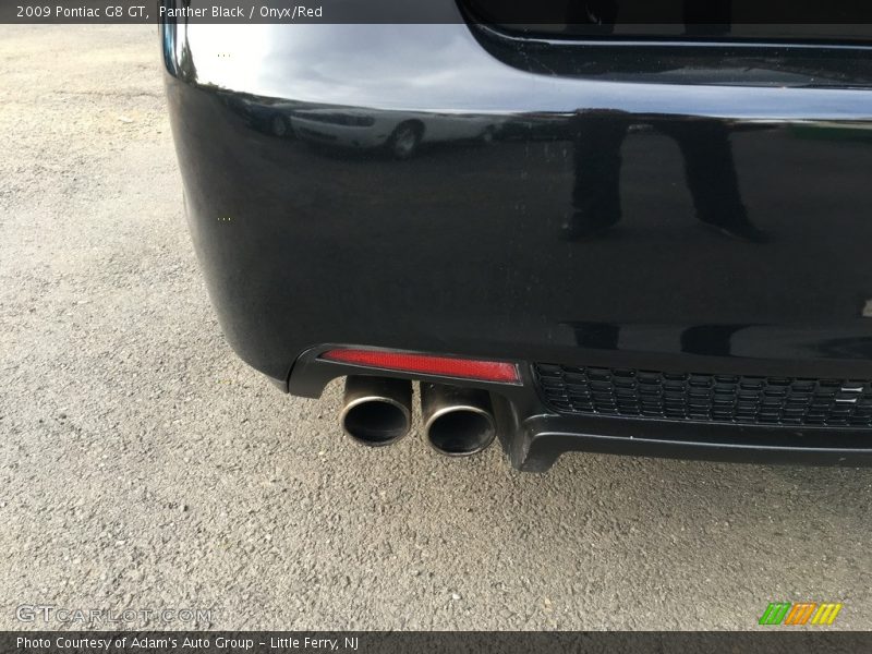 Panther Black / Onyx/Red 2009 Pontiac G8 GT