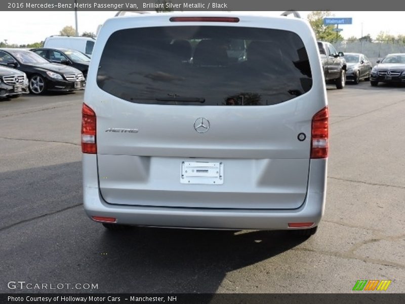 Brilliant Silver Metallic / Black 2016 Mercedes-Benz Metris Passenger Van