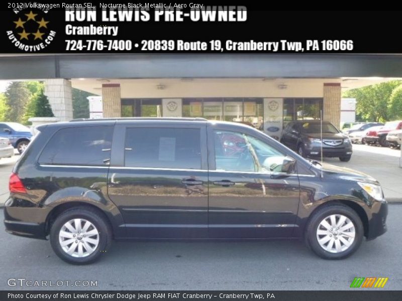 Nocturne Black Metallic / Aero Gray 2012 Volkswagen Routan SEL