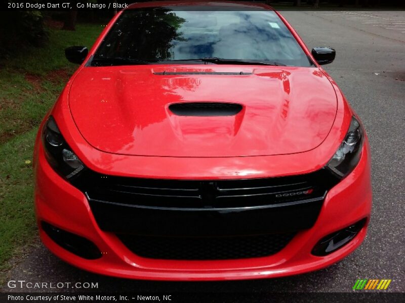 Go Mango / Black 2016 Dodge Dart GT