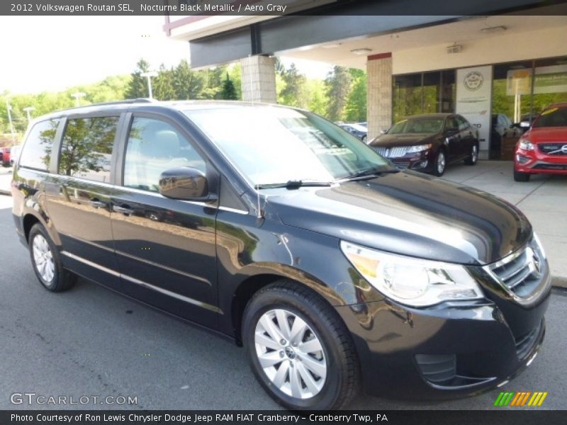 Nocturne Black Metallic / Aero Gray 2012 Volkswagen Routan SEL