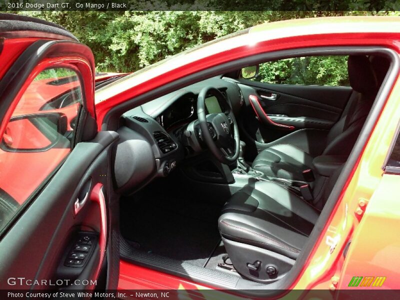 Go Mango / Black 2016 Dodge Dart GT