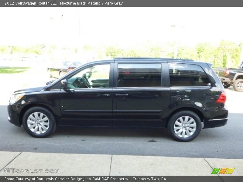 Nocturne Black Metallic / Aero Gray 2012 Volkswagen Routan SEL