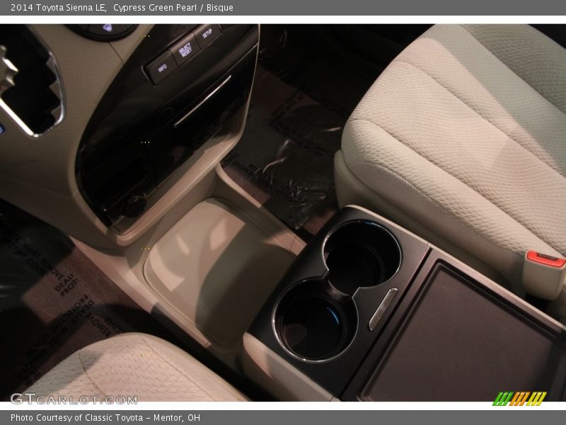 Cypress Green Pearl / Bisque 2014 Toyota Sienna LE