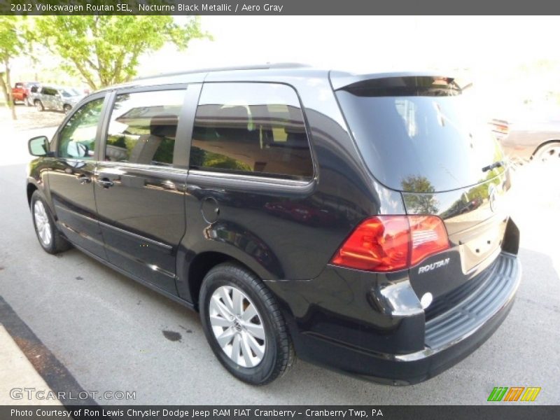 Nocturne Black Metallic / Aero Gray 2012 Volkswagen Routan SEL