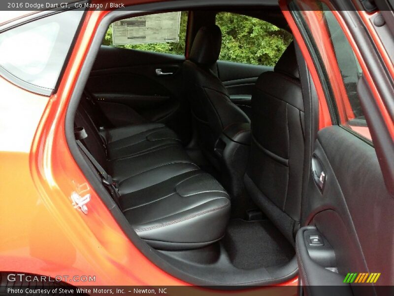Go Mango / Black 2016 Dodge Dart GT