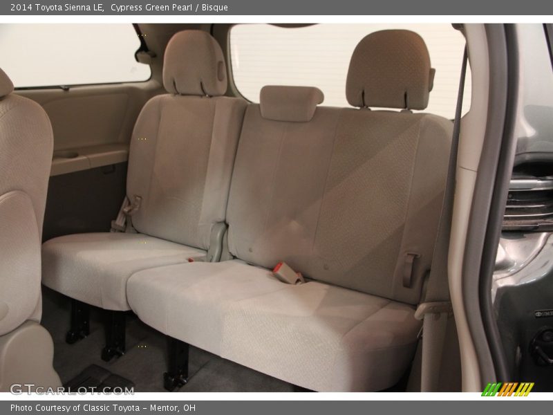 Cypress Green Pearl / Bisque 2014 Toyota Sienna LE