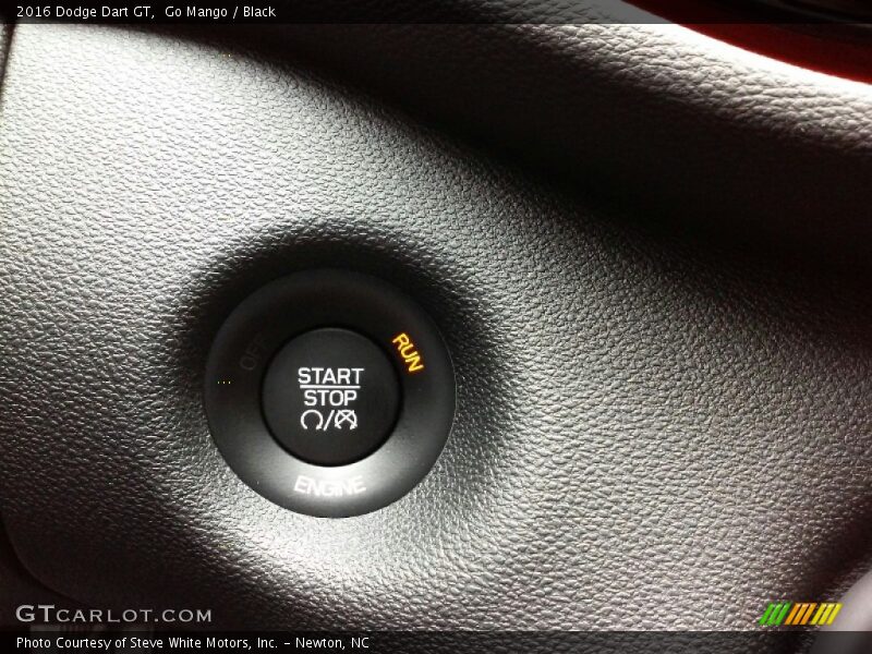 Go Mango / Black 2016 Dodge Dart GT
