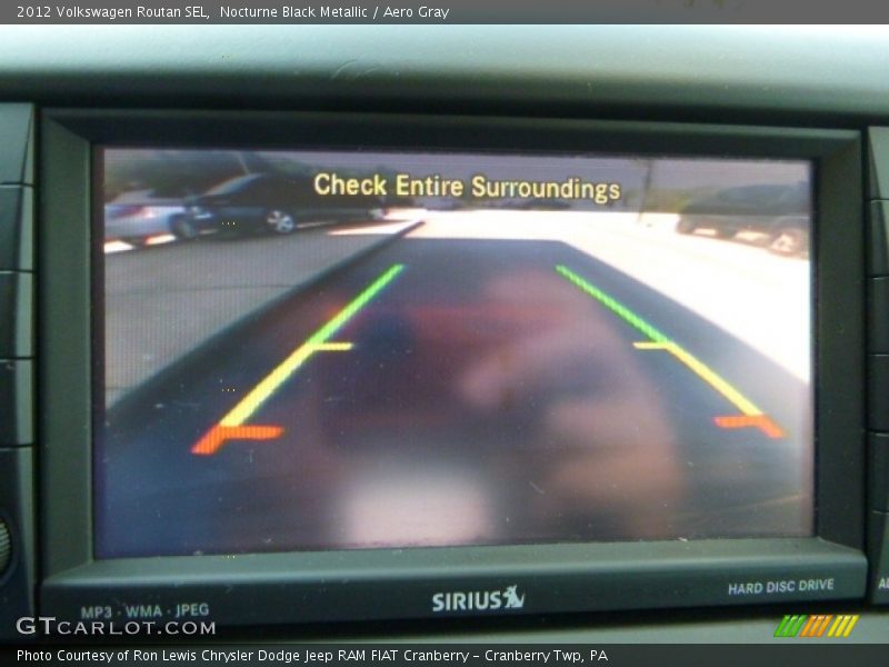 Nocturne Black Metallic / Aero Gray 2012 Volkswagen Routan SEL
