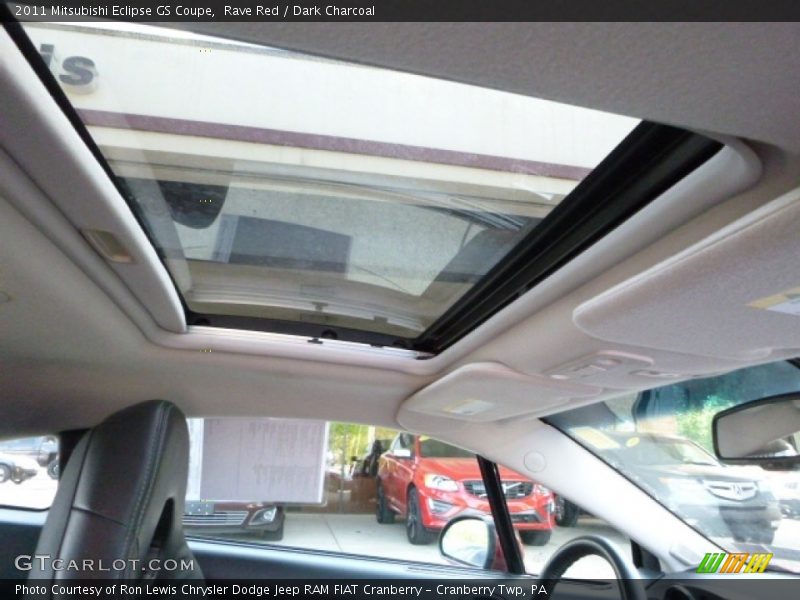 Rave Red / Dark Charcoal 2011 Mitsubishi Eclipse GS Coupe