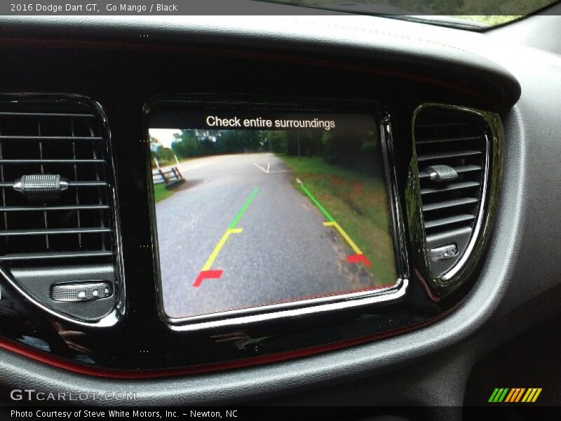 Go Mango / Black 2016 Dodge Dart GT