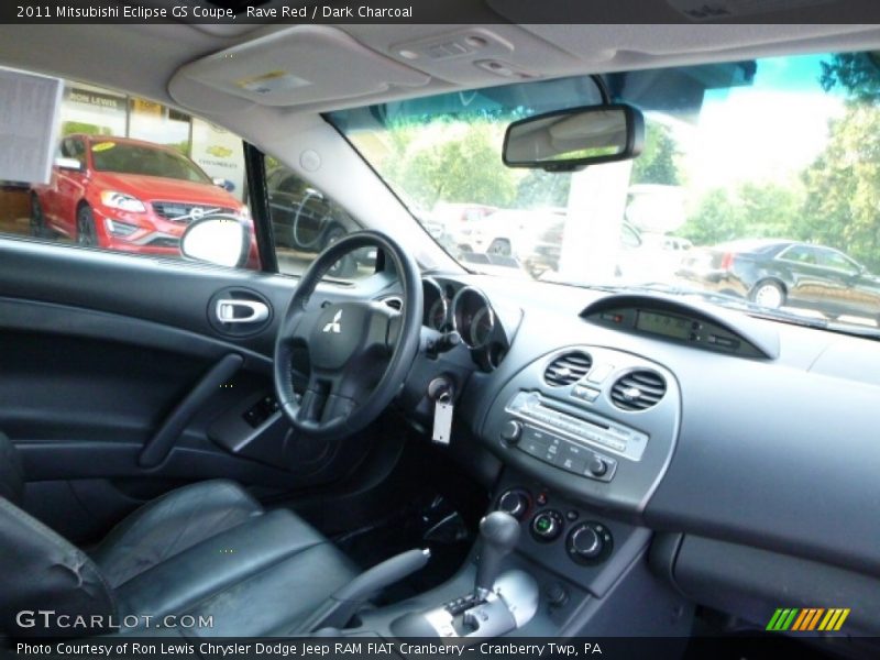 Rave Red / Dark Charcoal 2011 Mitsubishi Eclipse GS Coupe