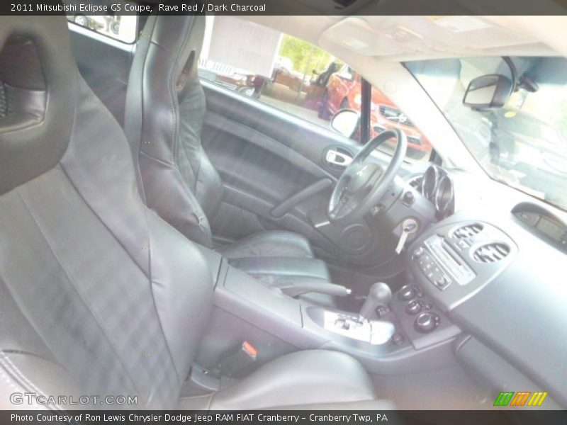 Rave Red / Dark Charcoal 2011 Mitsubishi Eclipse GS Coupe