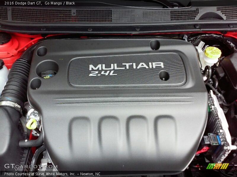 Go Mango / Black 2016 Dodge Dart GT