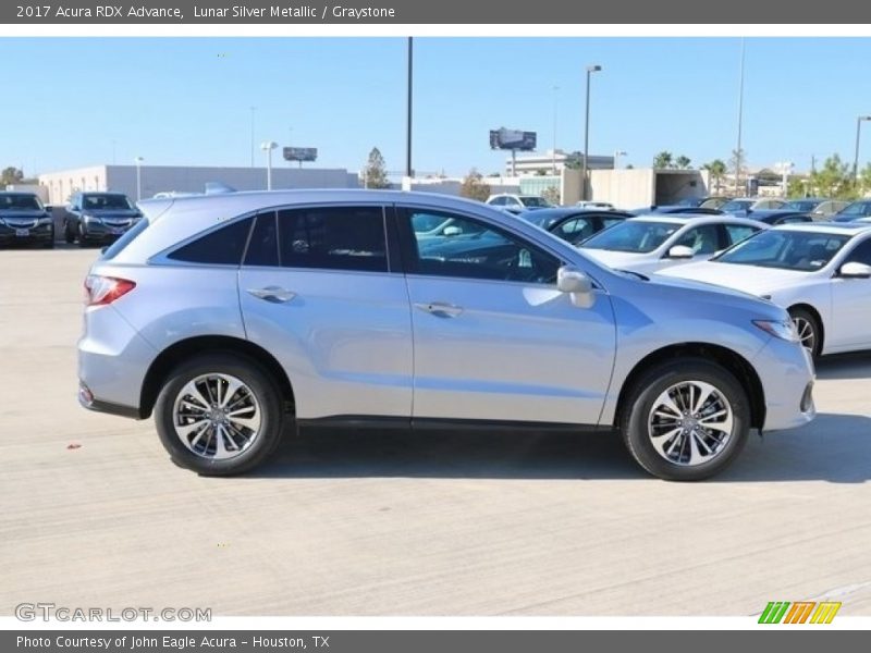 Lunar Silver Metallic / Graystone 2017 Acura RDX Advance