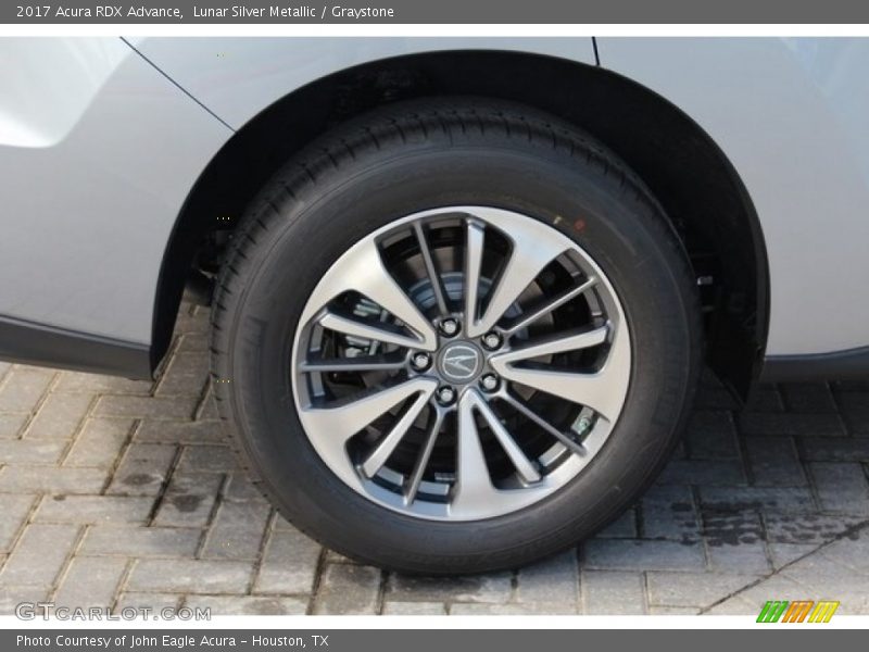 Lunar Silver Metallic / Graystone 2017 Acura RDX Advance