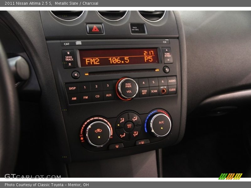 Metallic Slate / Charcoal 2011 Nissan Altima 2.5 S