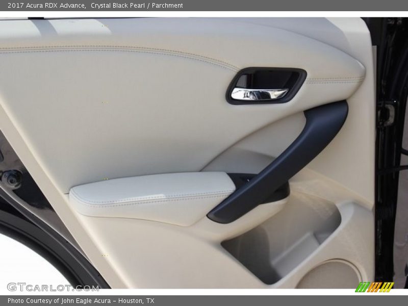 Crystal Black Pearl / Parchment 2017 Acura RDX Advance