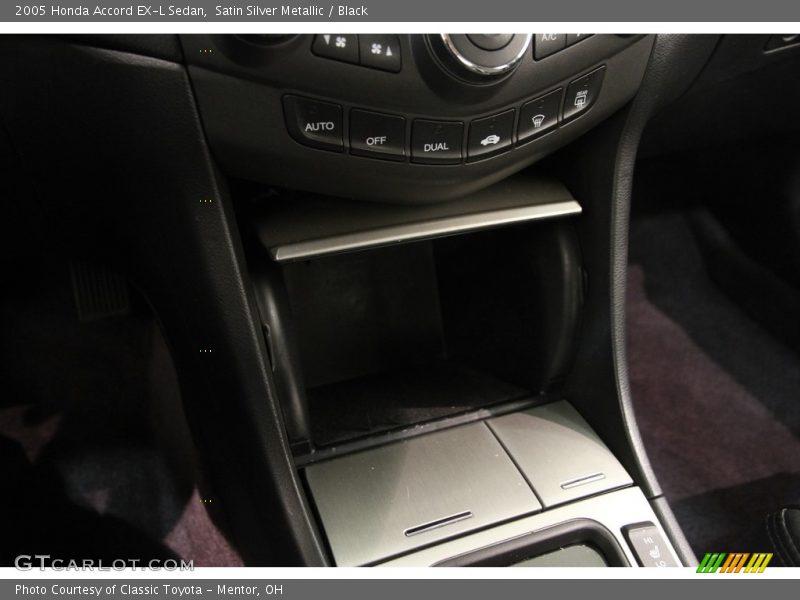 Satin Silver Metallic / Black 2005 Honda Accord EX-L Sedan