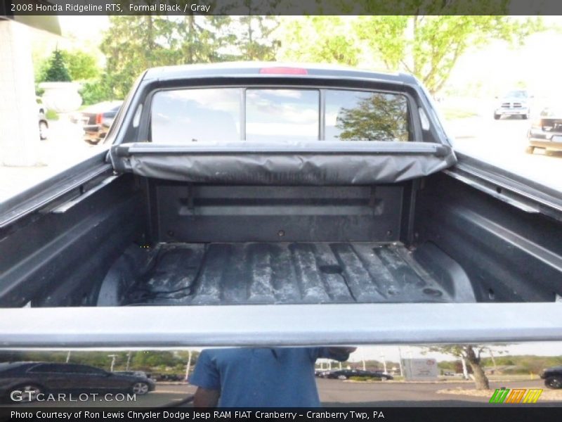 Formal Black / Gray 2008 Honda Ridgeline RTS