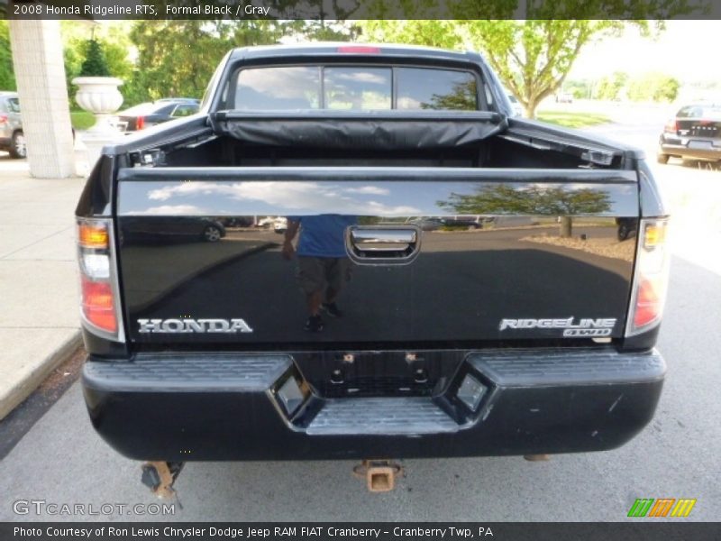 Formal Black / Gray 2008 Honda Ridgeline RTS