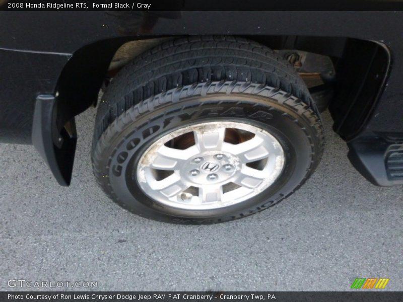 Formal Black / Gray 2008 Honda Ridgeline RTS