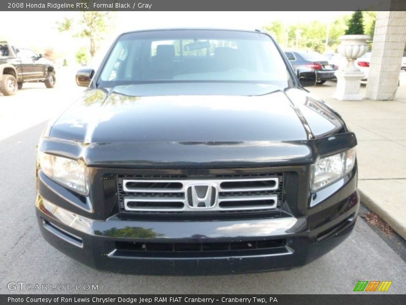 Formal Black / Gray 2008 Honda Ridgeline RTS