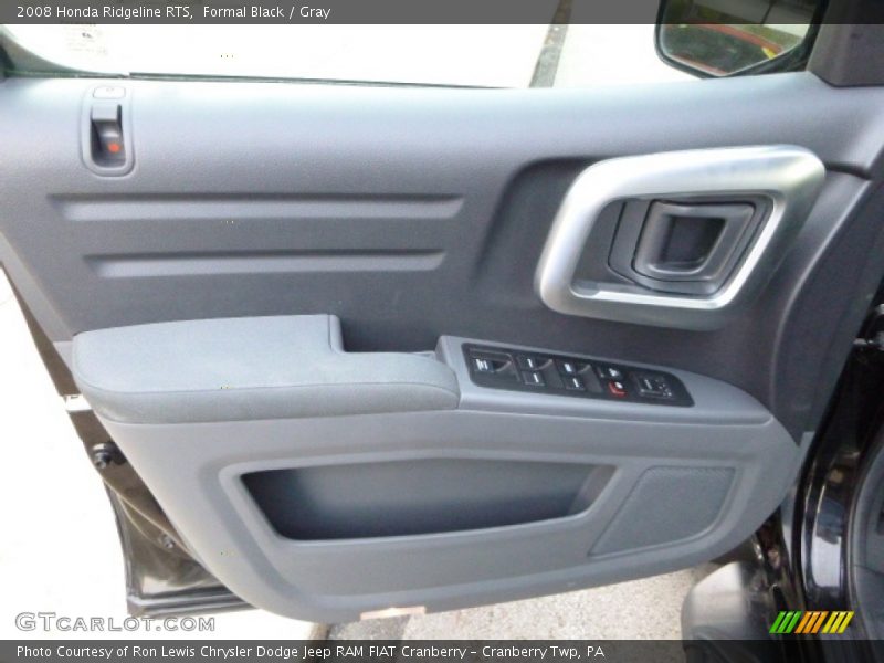 Formal Black / Gray 2008 Honda Ridgeline RTS