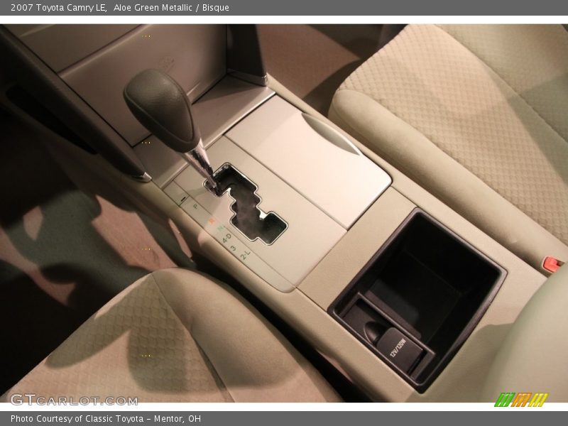 Aloe Green Metallic / Bisque 2007 Toyota Camry LE