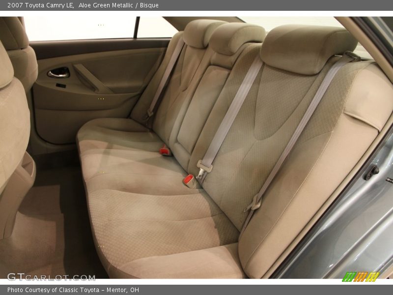 Aloe Green Metallic / Bisque 2007 Toyota Camry LE